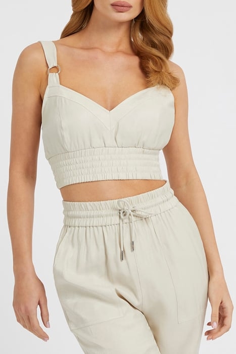 GUESS ECO SL EMMA CROPPED TOP CEMENTO MULTI 1