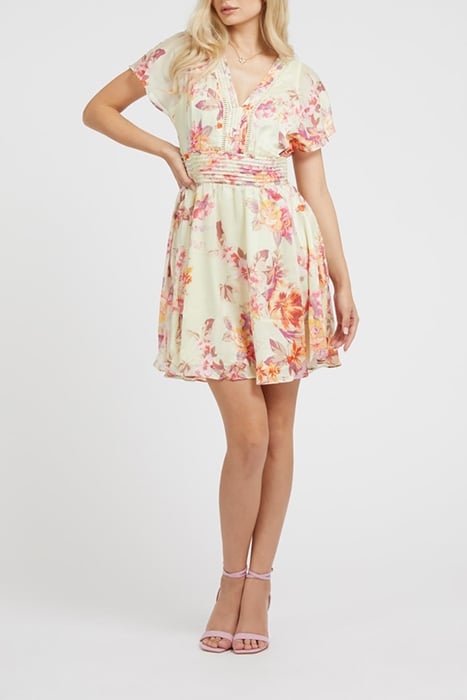 GUESS ECO DAHLIA DRESS CATALINA BLOOMS 3