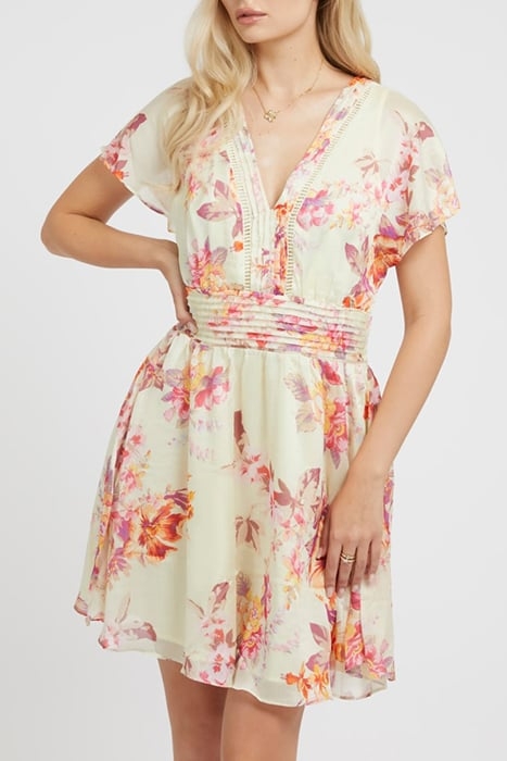 GUESS ECO DAHLIA DRESS CATALINA BLOOMS 1