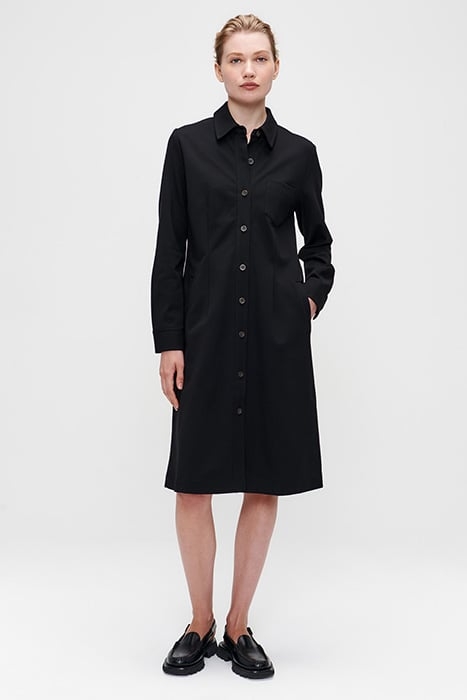 ALTON SHIRT DRESS BLACK 1