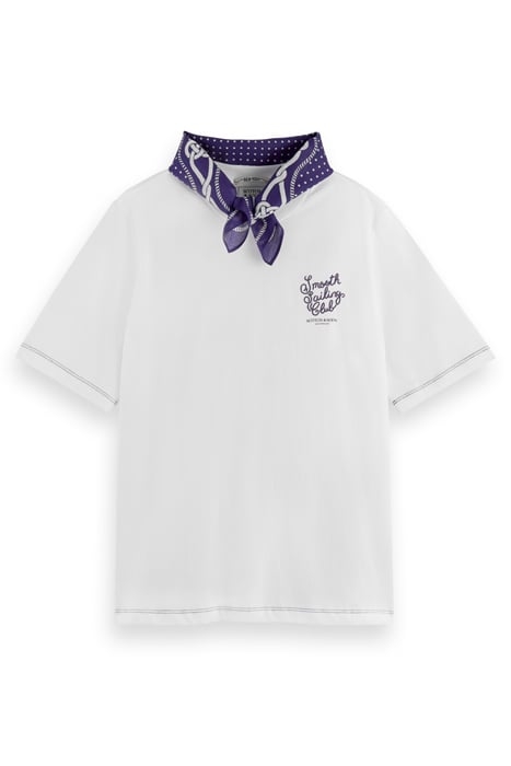 BANDANA RELAXED FIT T-SHIRT WHITE 4