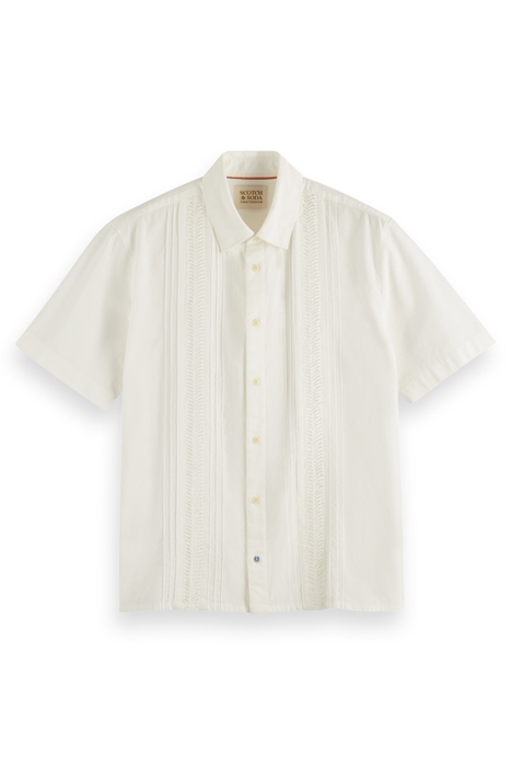 SOLID COTTON SHIRT BRIGHT WHITE 4