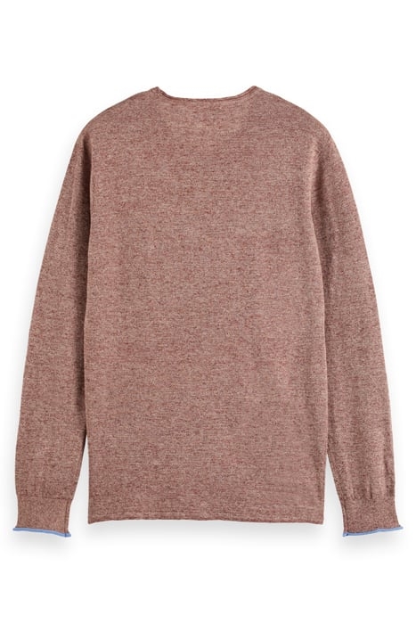 LINEN COTTON BLEND CREW NECK BOARDWALK 2