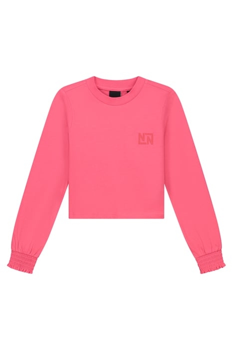 MAYA LONGSLEEVE TSHIRT CANDY PINK 1