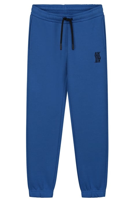 SWIRL LOGO SWEATPANTS COBALT BLUE 1