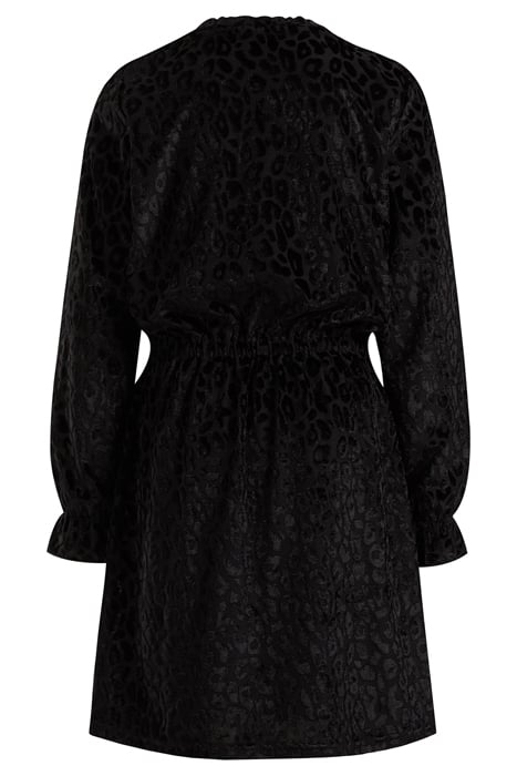 DRESS MID LENGTH BLACK 2