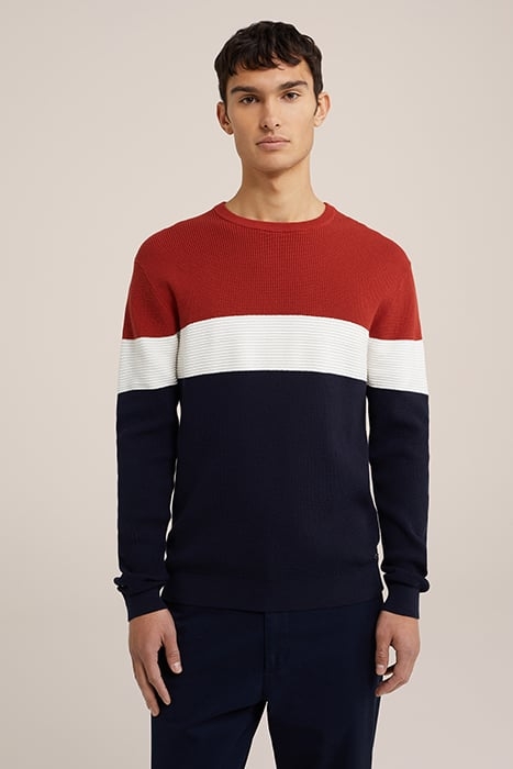 PULLOVER VINTAGE RED 1