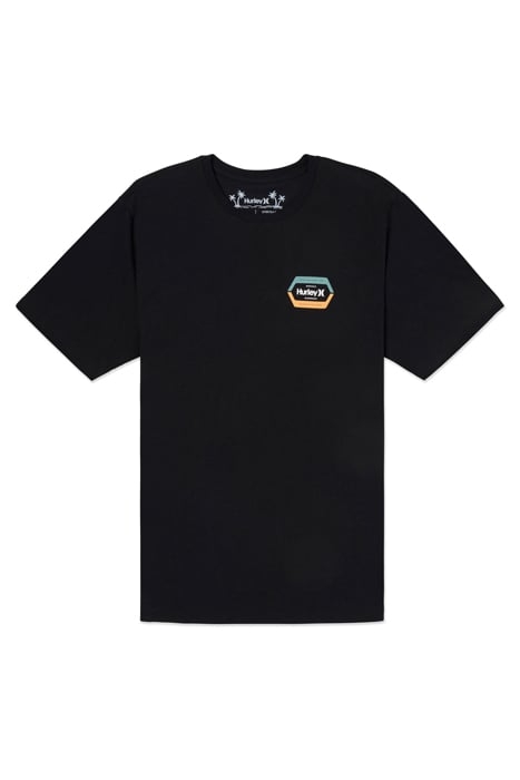 EVD SPLIT SHORT SLEEVE BLACK HEATHER 1