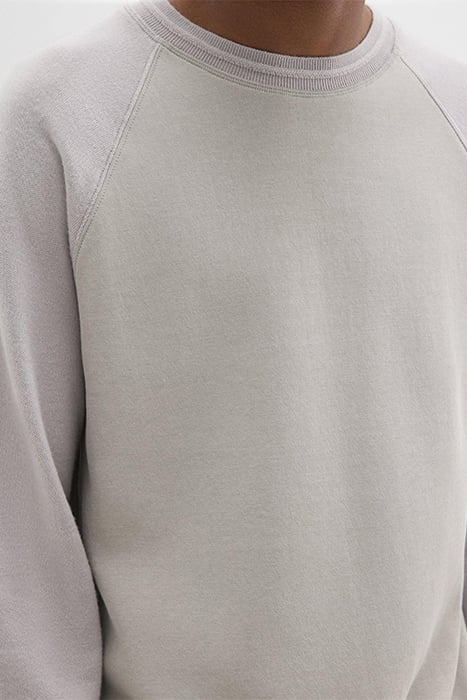 SCUBA-WOOL COMBO SWEATSHIRT CALCITE 3