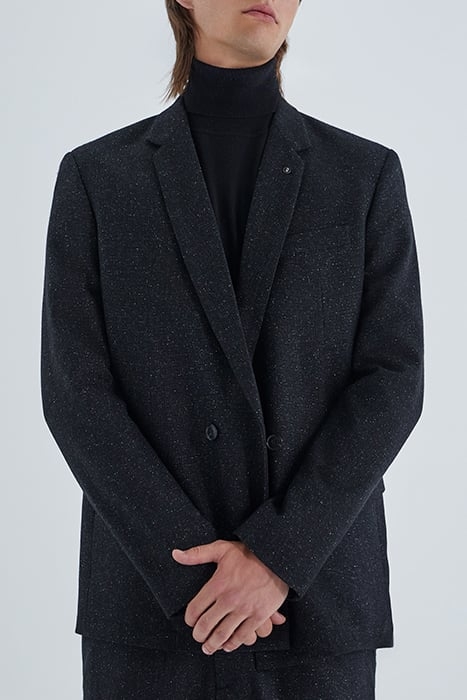 GREY PURE EDITION DOUBLE-BREASTED SUIT JACKET ANTHRACITE 6