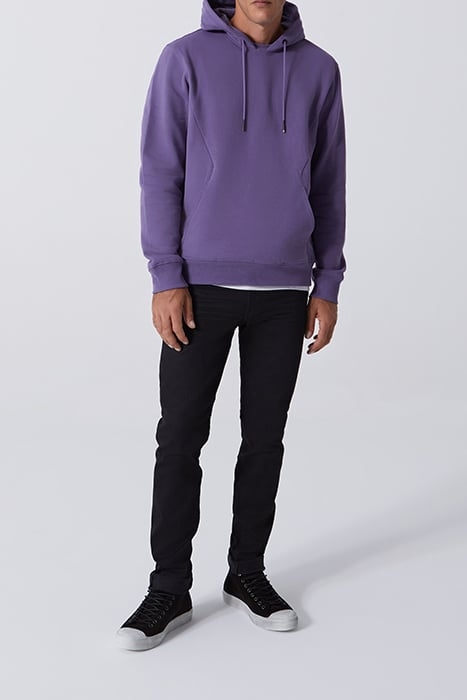 PURPLE SWEATSHIRT FABRIC HOODIE PURPLE 3