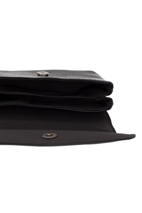 GIRLS’ BLACK EMBOSSED PYTHON-LOOK BAG BLACK 5