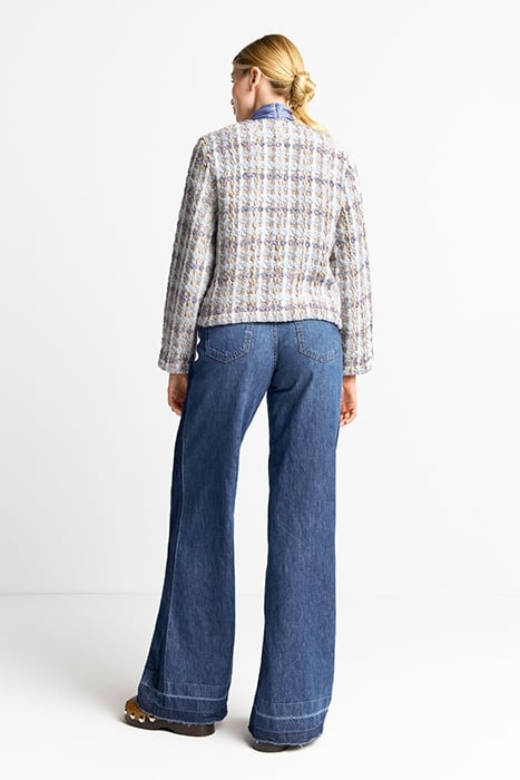 TWEED JACKET CRUISE BLUE 3