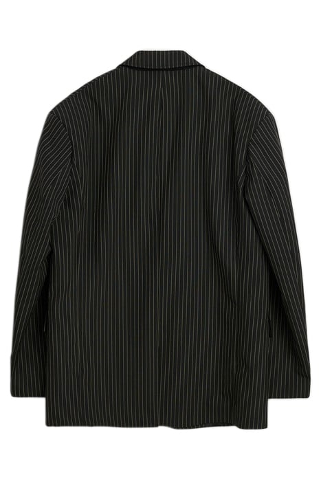 JUDE BLAZER BLACK PINSTRIPE 2