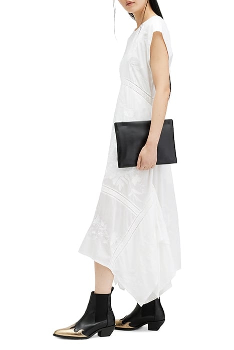GIANNA EMB DRESS OFF WHITE 4