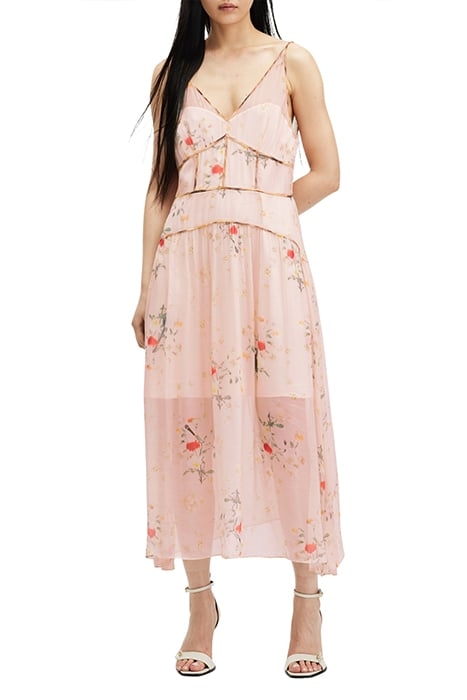 SAFFRON KORA DRESS DUSKY PINK 1