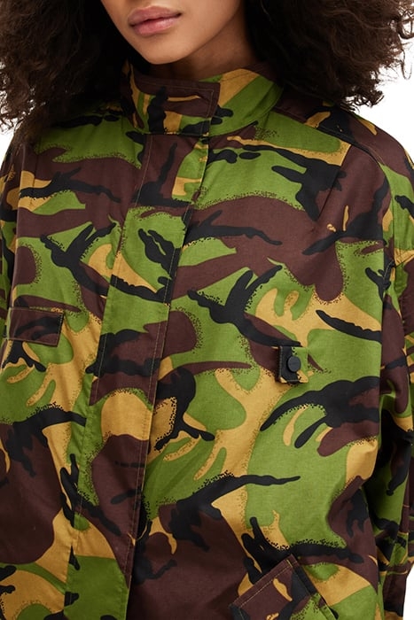 DANEYA CAMO PARKA KHAKI GREEN 7