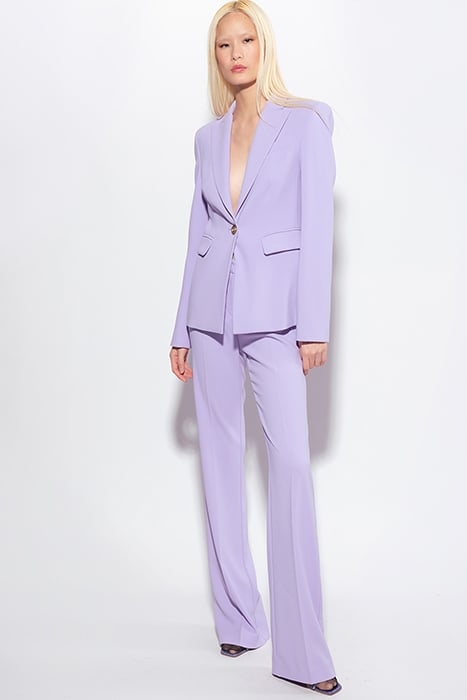 HULKA PANTALONE CREPE STRETCH LILAC DARK SORBET 1