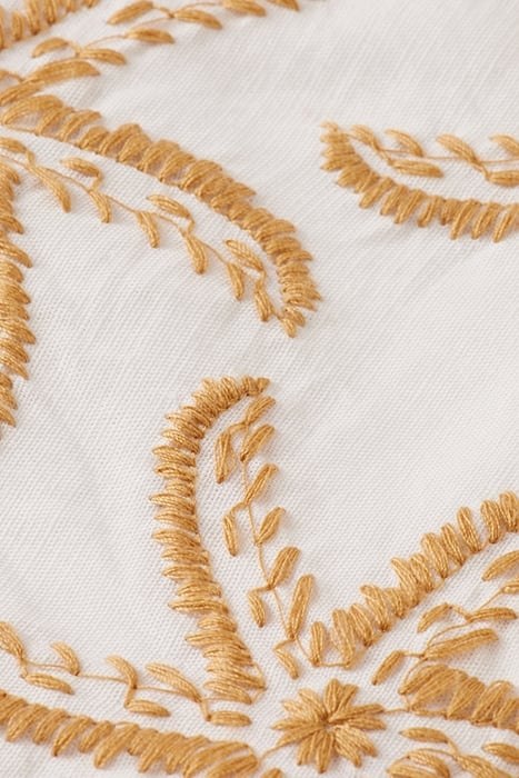 EMBROIDERED MAXI SKIRT STARFISH EMBROIDERY 3