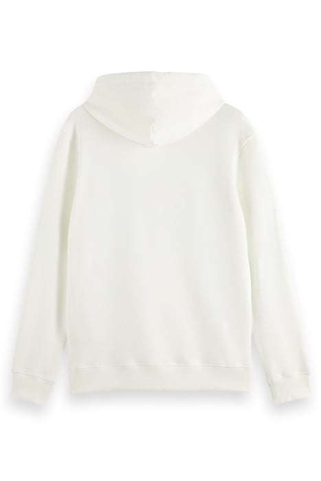 ESSENTIAL LOGO BADGE HOODIE SWAN 2