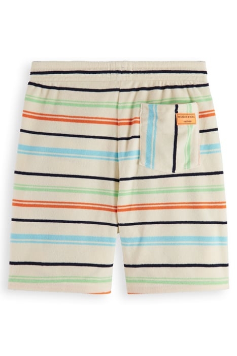 TOWELLING SWEATSHORTS MULTICOLOUR STRIPE 5