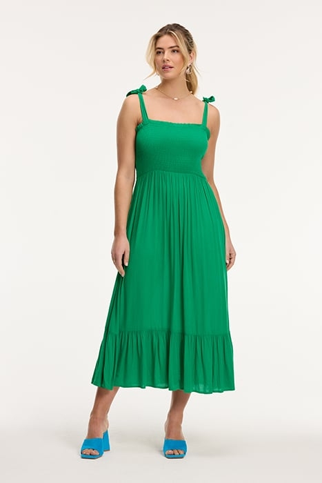 JOAN DRESS BASIL GREEN 1