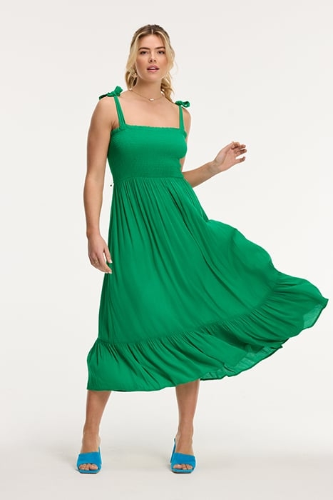 JOAN DRESS BASIL GREEN 4