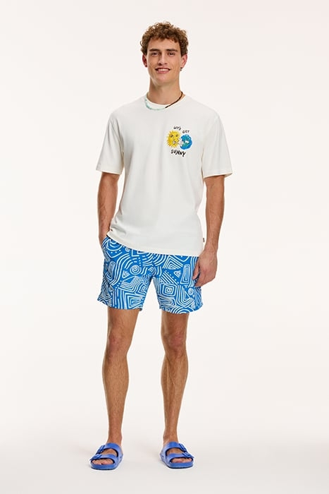 GET SUNNY T-SHIRT JET STREAM WHITE 3