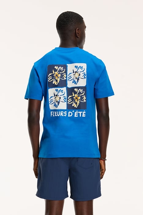 FLEURS T-SHIRT SKYDIVE BLUE 2
