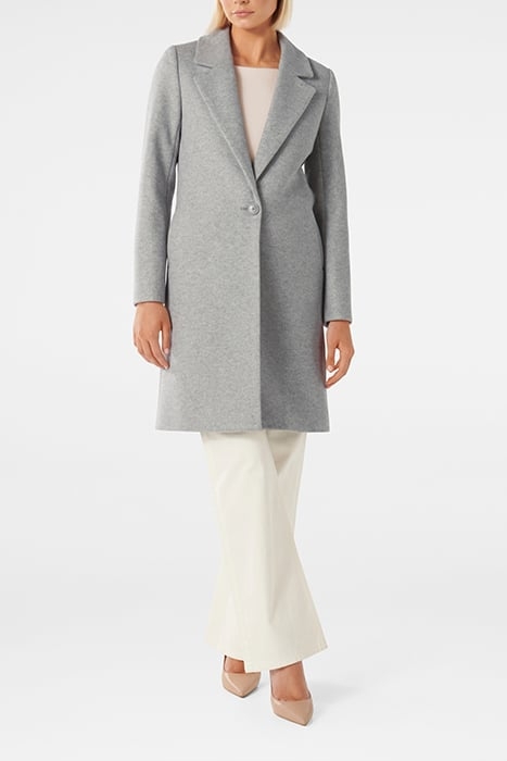 BILLIE LONGLINE COATIGAN GREY 1