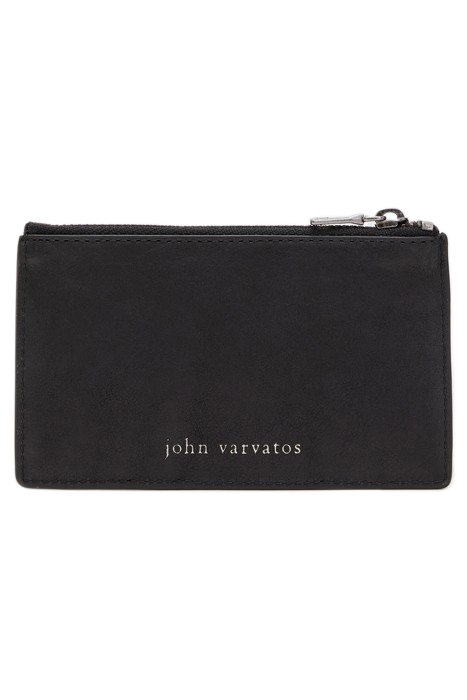 HERITAGE LONG ZIP CARD CASE BLACK 1