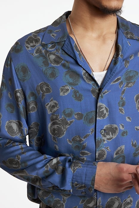 CHARLIE CAMP COLLAR ROYAL BLUE 3