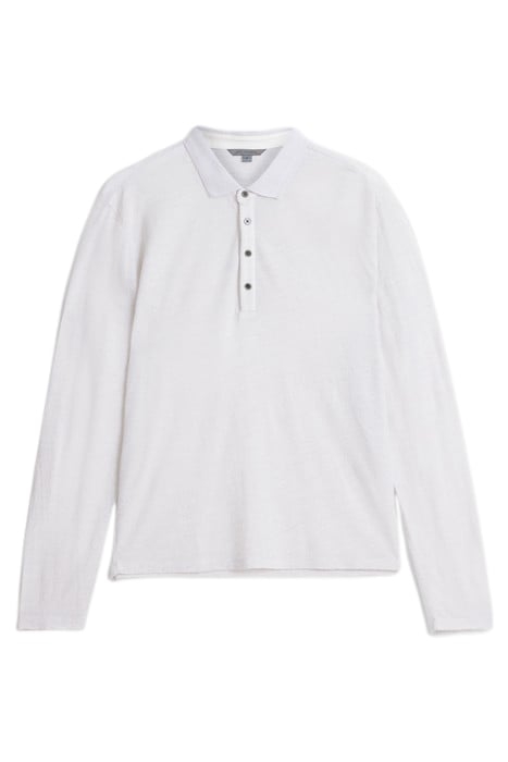 PRESIDIO EASY FIT LS POLO WITH BUCLE TEX GREY MIST 2