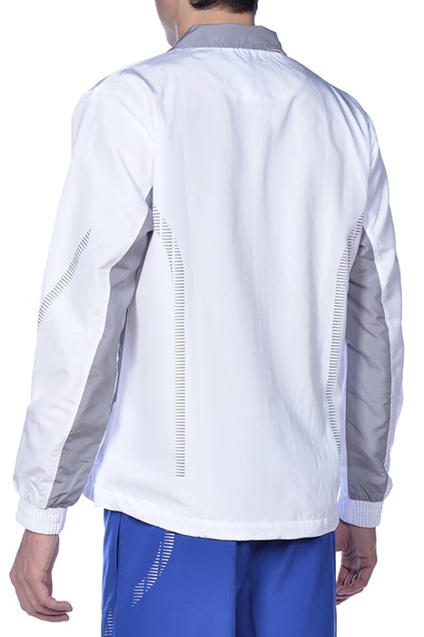 TL WARM UP JACKET WHITE-GREY 2