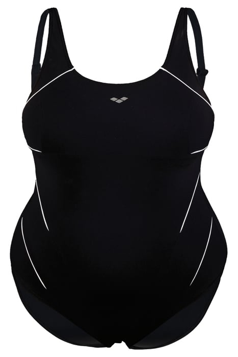 W JEWEL ONE PIECE PLUS BLACK-WHITE 3