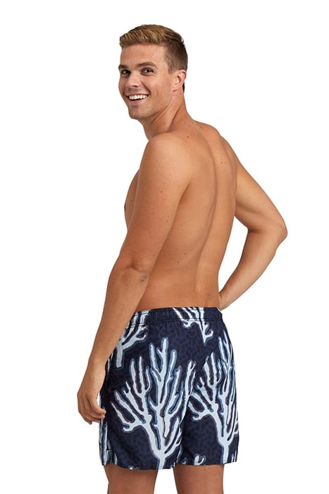 MEN'S BEACH BOXER PLACED DEEP SEA -ASPHALT 2