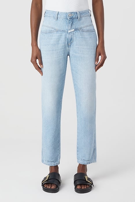 PEDAL PUSHER JEANS LIGHT BLUE 1