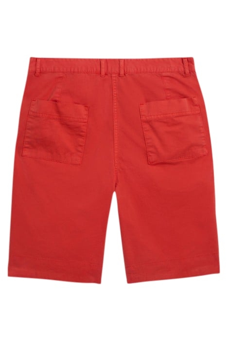 HAYLEY CHINO SHORTS BRIGHT RED 2