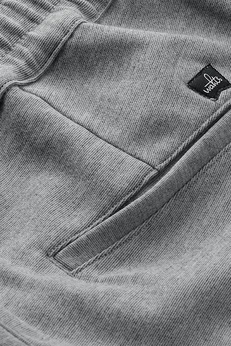 JADES | JERSEY STRETCH COMFORT TROUSERS LIGHT GREY MELANGE 2