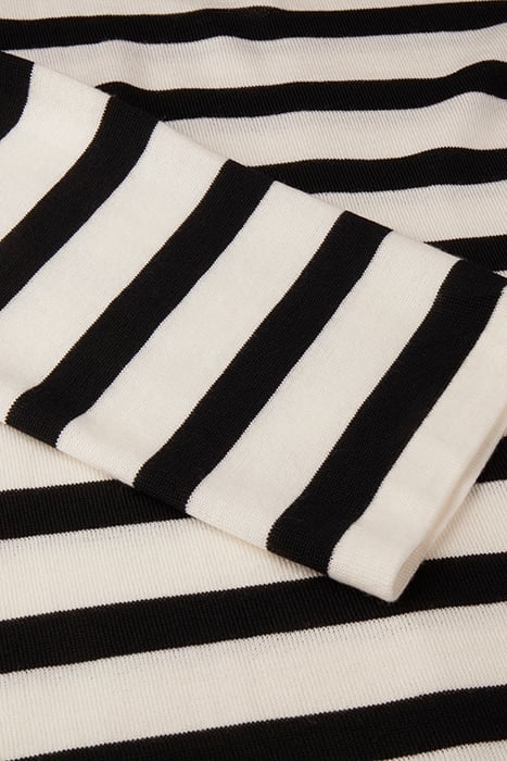 CELEST KNIT TOP WHITE STRIPE 3