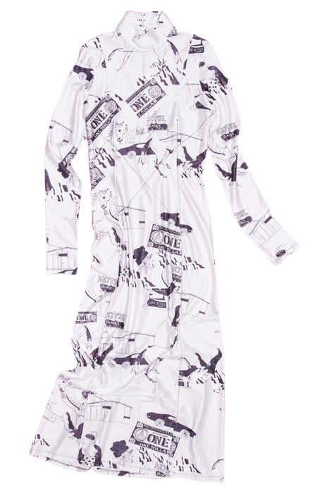 WHITE ROUTE 66 DRESS 3