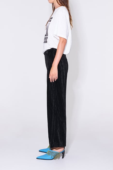 BLACK VELVET TROUSERS 4