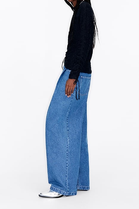 BLACK RUCHED T-SHIRT 4