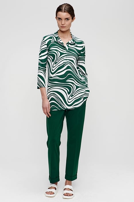 TUNIC POLO TOP SPRING GREEN 2