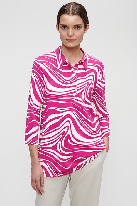 TUNIC POLO TOP PINK 1