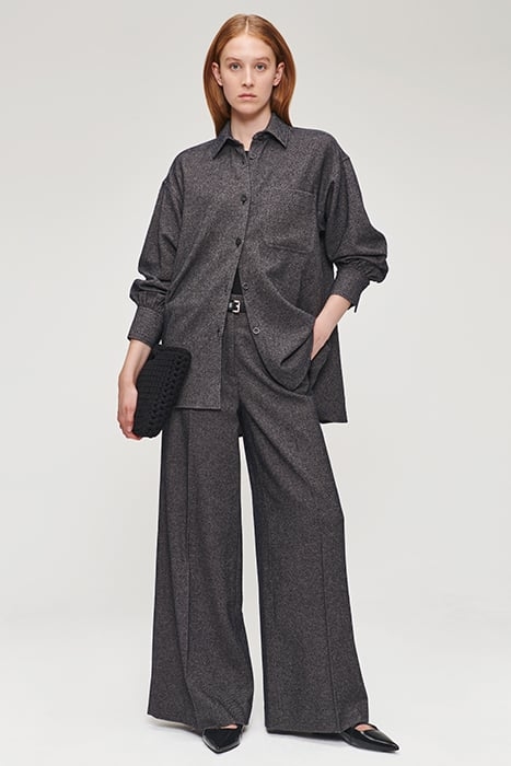 COTTON WOOL MIX OVERSHIRT MIDNIGHT BLUE 2