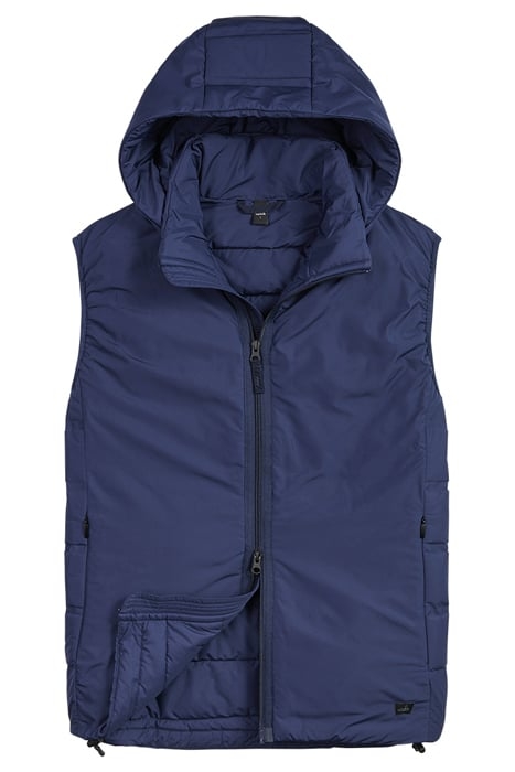 HEDLEY | PADDED COMMUTER VEST SAPPHIRE BLUE 1