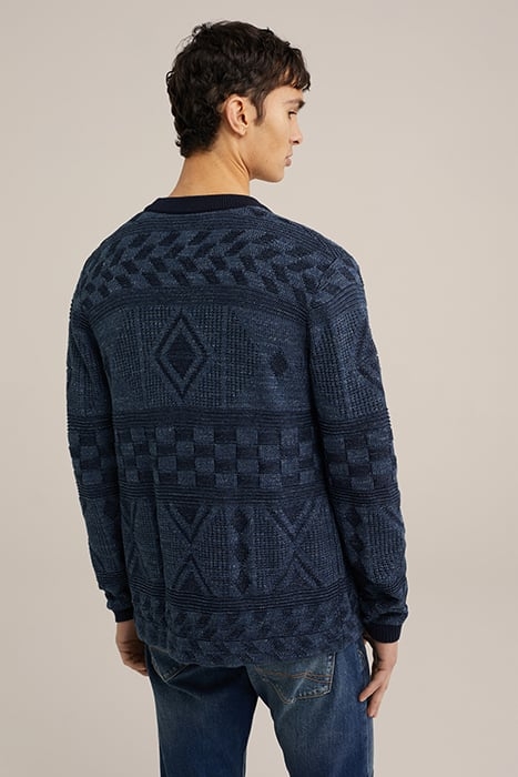 CARDIGAN DARK BLUE 2