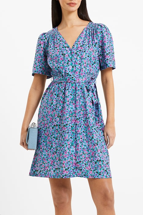 ALEZZIA ELY JACQUARD SS DRESS GREEN 3