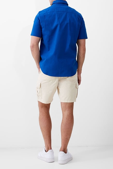 SHORT SLEEVE OXFORD SHIRT BLUE 3